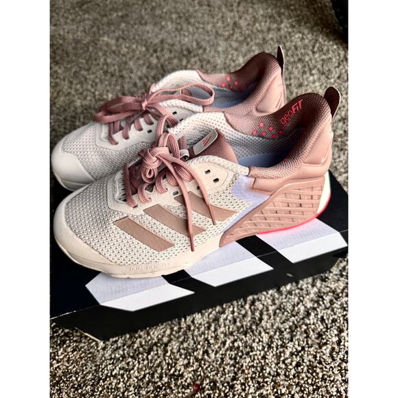 adidas Shoes - Adidas Dropset 3 Trainer W Womens Cross Training Shoes Putty Mauve Violet Size 8